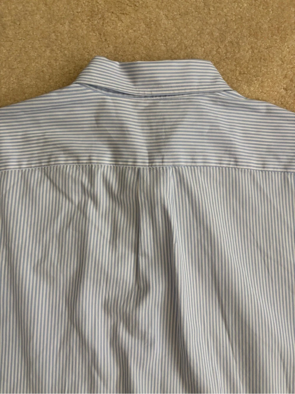 J. Crew Men's Striped Oxford Button Down Shirt Size Large